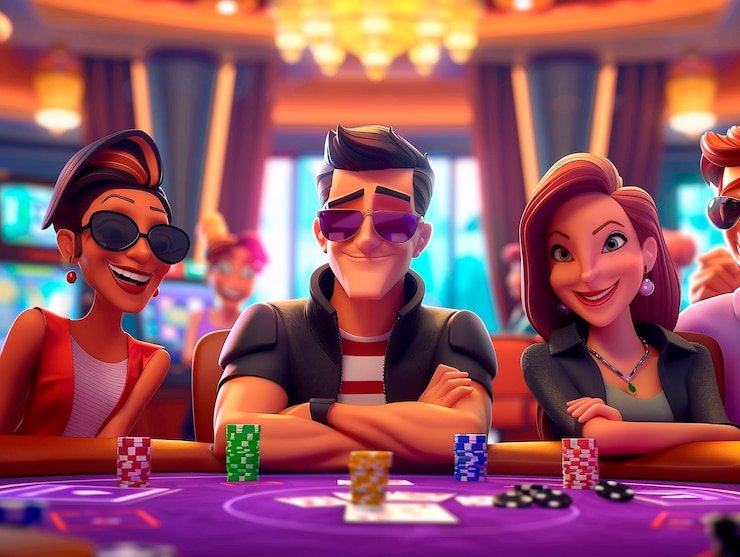 Texas Poker Game 